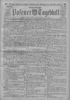 Posener Tageblatt 1914.03.04 Jg.53 Nr105