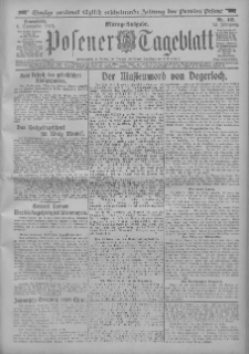 Posener Tageblatt 1913.09.06 Jg.52 Nr418