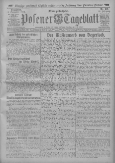 Posener Tageblatt 1913.09.06 Jg.52 Nr418