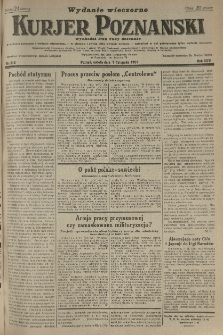 Kurier Poznański 1931.11.07 R.26 nr 514