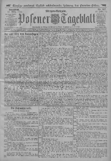 Posener Tageblatt 1914.03.28 Jg.53 Nr147