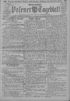 Posener Tageblatt 1914.03.29 Jg.53 Nr149