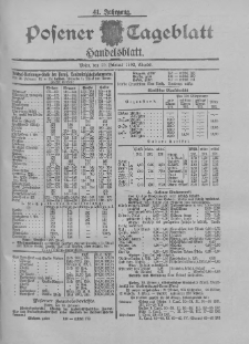 Posener Tageblatt. Handelsblatt 1902.02.19 Jg.41