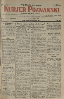 Kurier Poznański 1931.11.15 R.26 nr 527