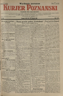 Kurier Poznański 1931.11.25 R.26 nr 543
