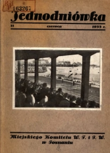 Jednodniówka Miejskiego Komitetu W.F. i P.W w Poznaniu