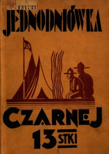 Jednodniówka z okazji dziesięciolecia 13-tej Poznańskiej Drużyny Harcerskiej im. J. Zamoyskiego: 1919-1929