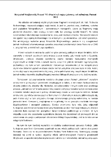 Krzysztof Stryjkowski, Poznań '45. Ostatni rok wojny i pierwszy rok odbudowy, Poznań 2013