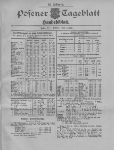 Posener Tageblatt. Handelsblatt 1904.02.05 Jg.42