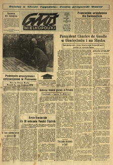 Głos Wielkopolski. 1967.09.10-11 R.23 nr214 Wyd.AB