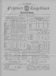 Posener Tageblatt. Handelsblatt 1905.03.29 Jg.44