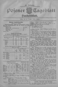 Posener Tageblatt. Handelsblatt 1905.10.13 Jg.44