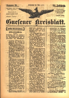 Gnesener Kreisblatt 1915.06.30 Jg.64 Nr51
