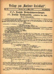 Beilage zum „Gnesener Kreisblatt” 1916.03.04 Nr19