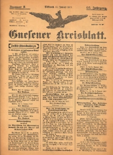 Gnesener Kreisblatt 1917.01.10 Jg.66 Nr3