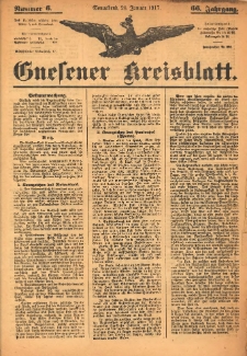 Gnesener Kreisblatt 1917.01.20 Jg.66 Nr6