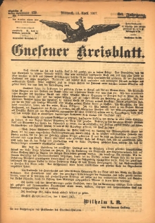 Gnesener Kreisblatt 1917.04.11 Jg.66 Nr29