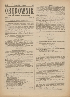 Orędownik Powiatu Wschodnio-Poznańskiego 1921.04.16 R.33 Nr13