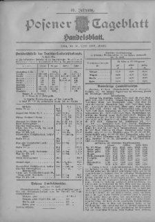 Posener Tageblatt. Handelsblatt 1906.04.10 Jg.45