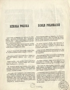 Szkoła Polska = École polonaise