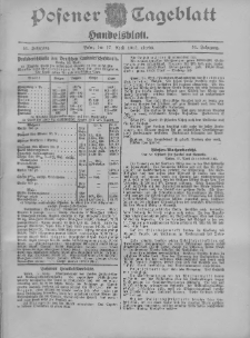 Posener Tageblatt. Handelsblatt 1912.04.27 Jg.51