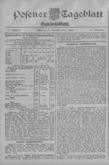 Posener Tageblatt. Handelsblatt 1912.12.17 Jg.51