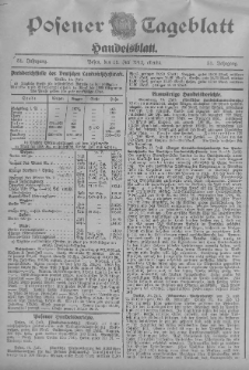Posener Tageblatt. Handelsblatt 1912.07.16 Jg.51