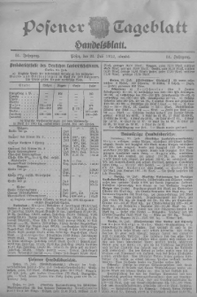 Posener Tageblatt. Handelsblatt 1912.07.22 Jg.51