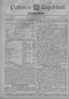 Posener Tageblatt. Handelsblatt 1912.07.24 Jg.51