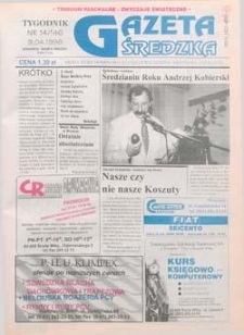 Gazeta Średzka 1998.04.09 Nr14(146)