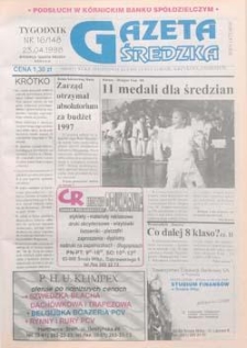 Gazeta Średzka 1998.04.23 Nr16(148)