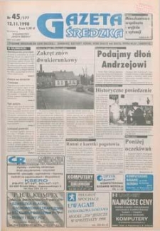 Gazeta Średzka 1998.11.12 Nr45(177)