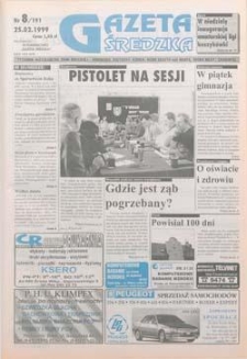 Gazeta Średzka 1999.02.25 Nr8(191)
