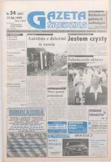 Gazeta Średzka 1999.06.17 Nr24(207)