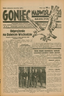 Goniec Nadwiślański: Głos Pomorski: Niezależne pismo poranne, poświęcone sprawom stanu średniego 1935.01.24 R.11 Nr20