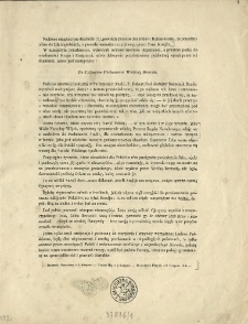 [Objaśnienia. Inc.:] "Niektóre emigracyjne dzienniki, powstały przeciw Jenerałowi Rybińskiemu ... "