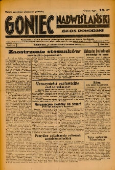 Goniec Nadwiślański: Głos Pomorski: Niezależne pismo poranne, poświęcone sprawom stanu średniego 1938.04.11 R.14 Nr84A