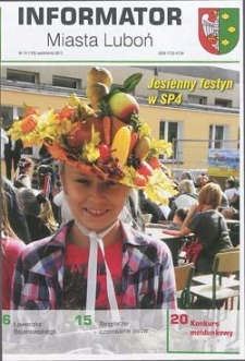 Informator Miasta Luboń 2013.10 Nr10(166)