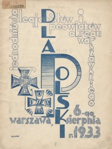 Dla Polski: jednodniówka legjonistów i peowiaków okręgu warszawskiego