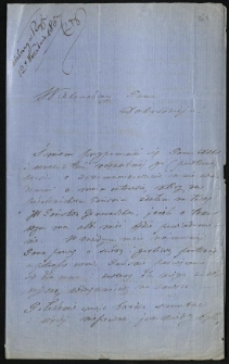 List od Romanowskiego Kazimierza