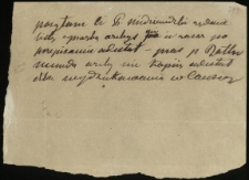 List od Skrzyneckiego Jana