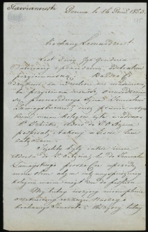 List od Sławianowskiego Michała