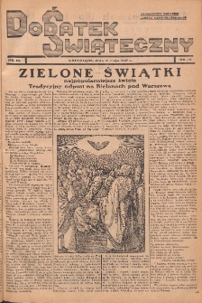 Dodatek Świąteczny: tygodniowy dodatek do Gońca Nadwiślańskiego 1937.05.16 Nr18