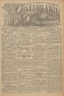 Wielkopolanin 1909.01.20 R.27 Nr15