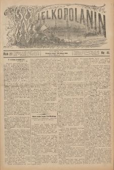 Wielkopolanin 1909.02.20 R.27 Nr41