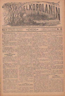 Wielkopolanin 1909.03.02 R.27 Nr49