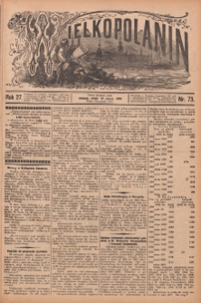 Wielkopolanin 1909.03.31 R.27 Nr73