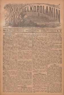 Wielkopolanin 1909.04.17 R.27 Nr87