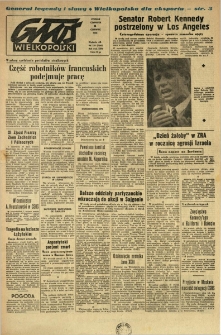 Głos Wielkopolski. 1968.06.06 R.24 nr134 Wyd.AB