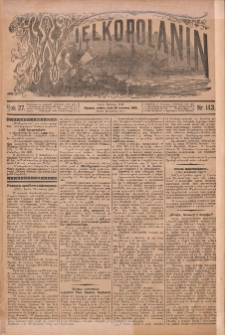 Wielkopolanin 1909.06.26 R.27 Nr143